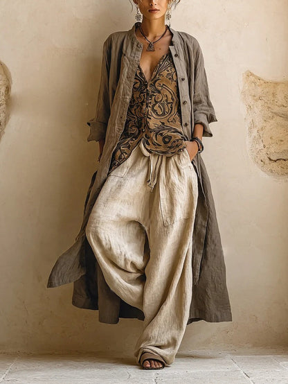 Giulia - Conjunto Boho Fluido, vista frontal