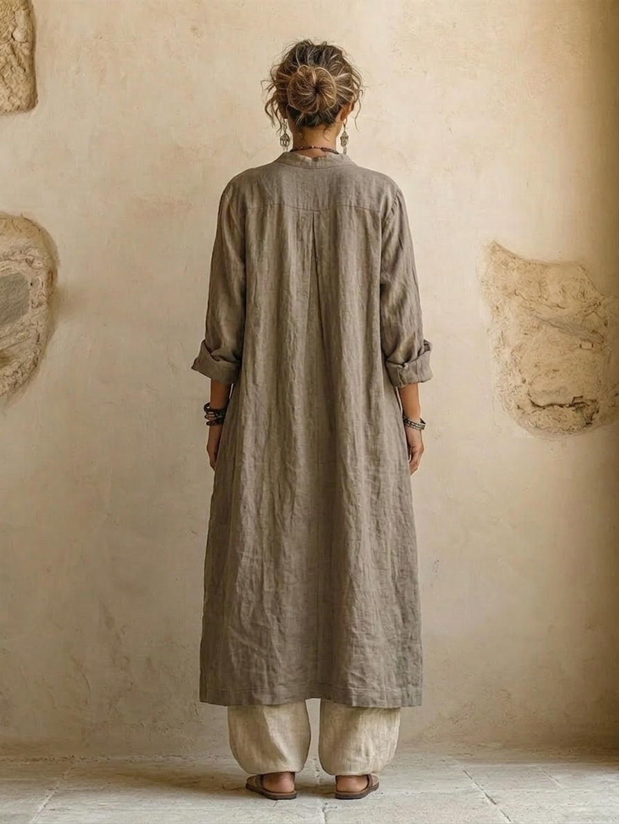Giulia - Conjunto Boho Fluido, detalle textura